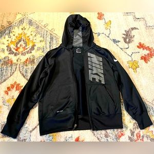 Nike Dri-fit zip front hoodie